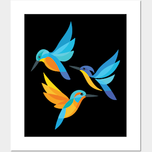 kingfisher Posters and Art